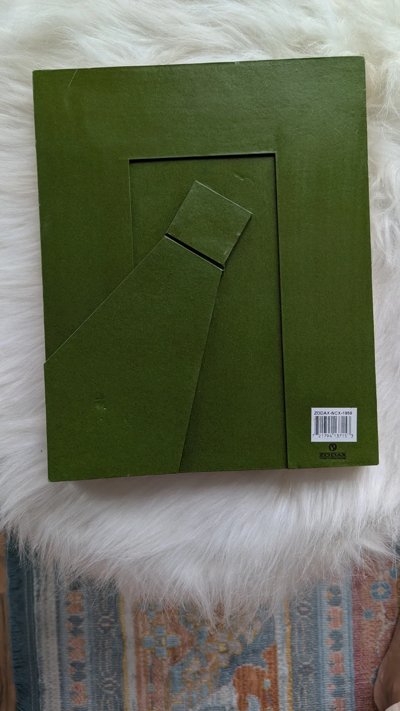 ZODAX 4x6 Green Floral Photo Frame - photo 4