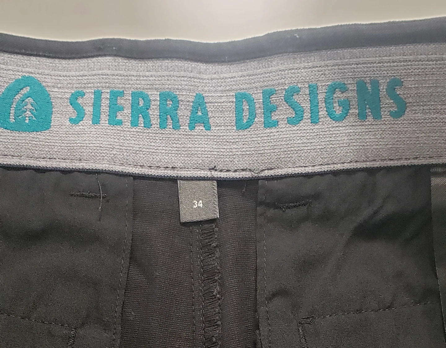 Like New Sierra Designs Black Cargo Shorts Size 34 - photo 3