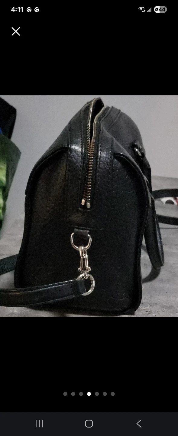 Kate Spade New York Black Leather Satchel Handbag - photo 5