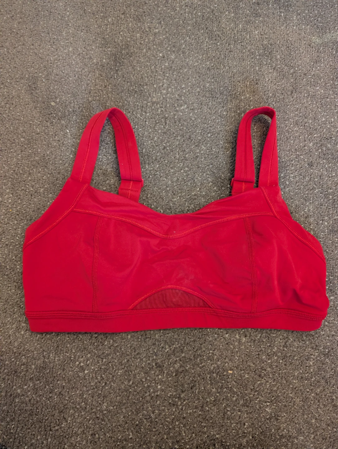 Lululemon Red Sports Bra