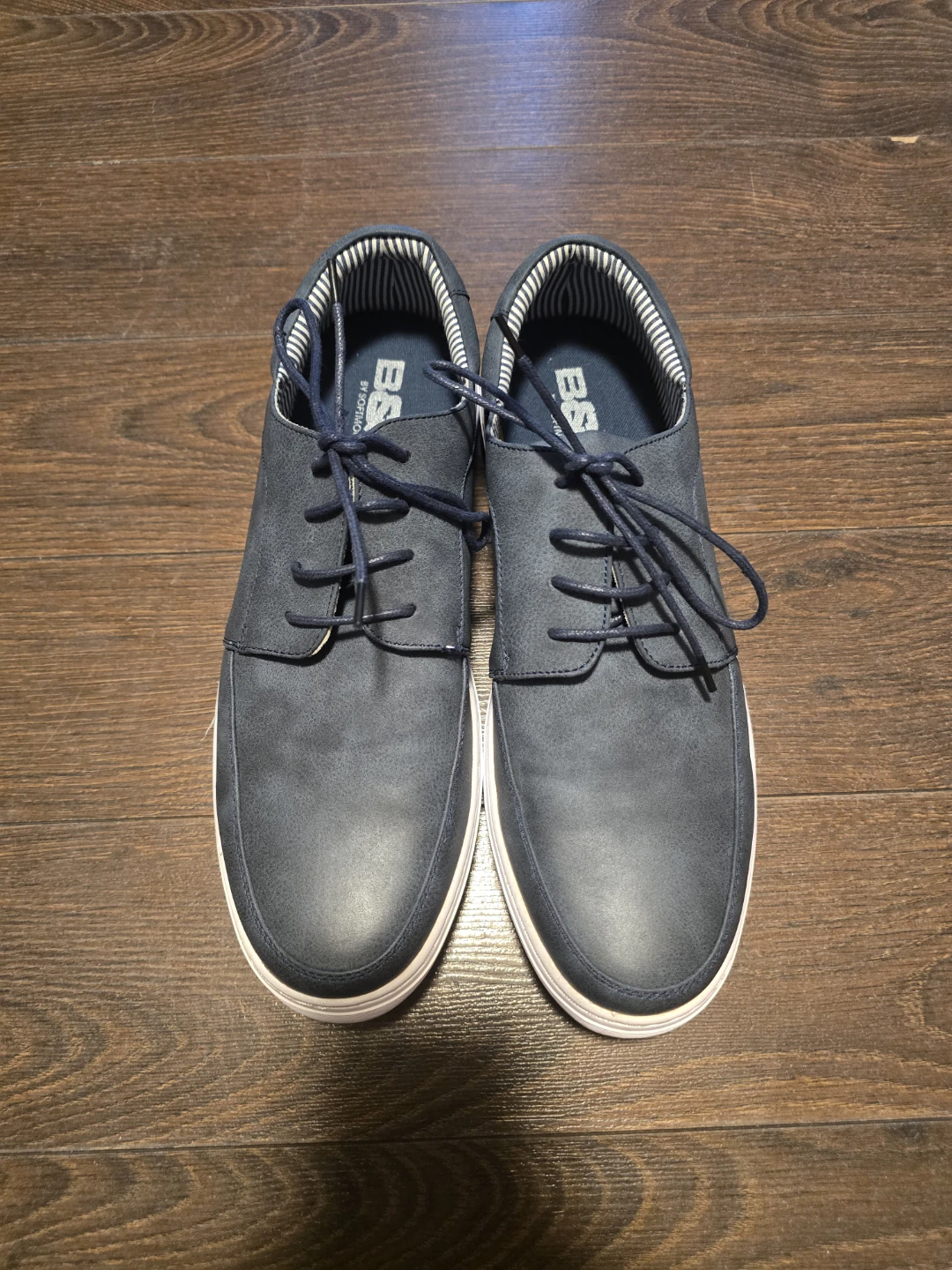 B&S by Sofima blue lace-up mens shoe