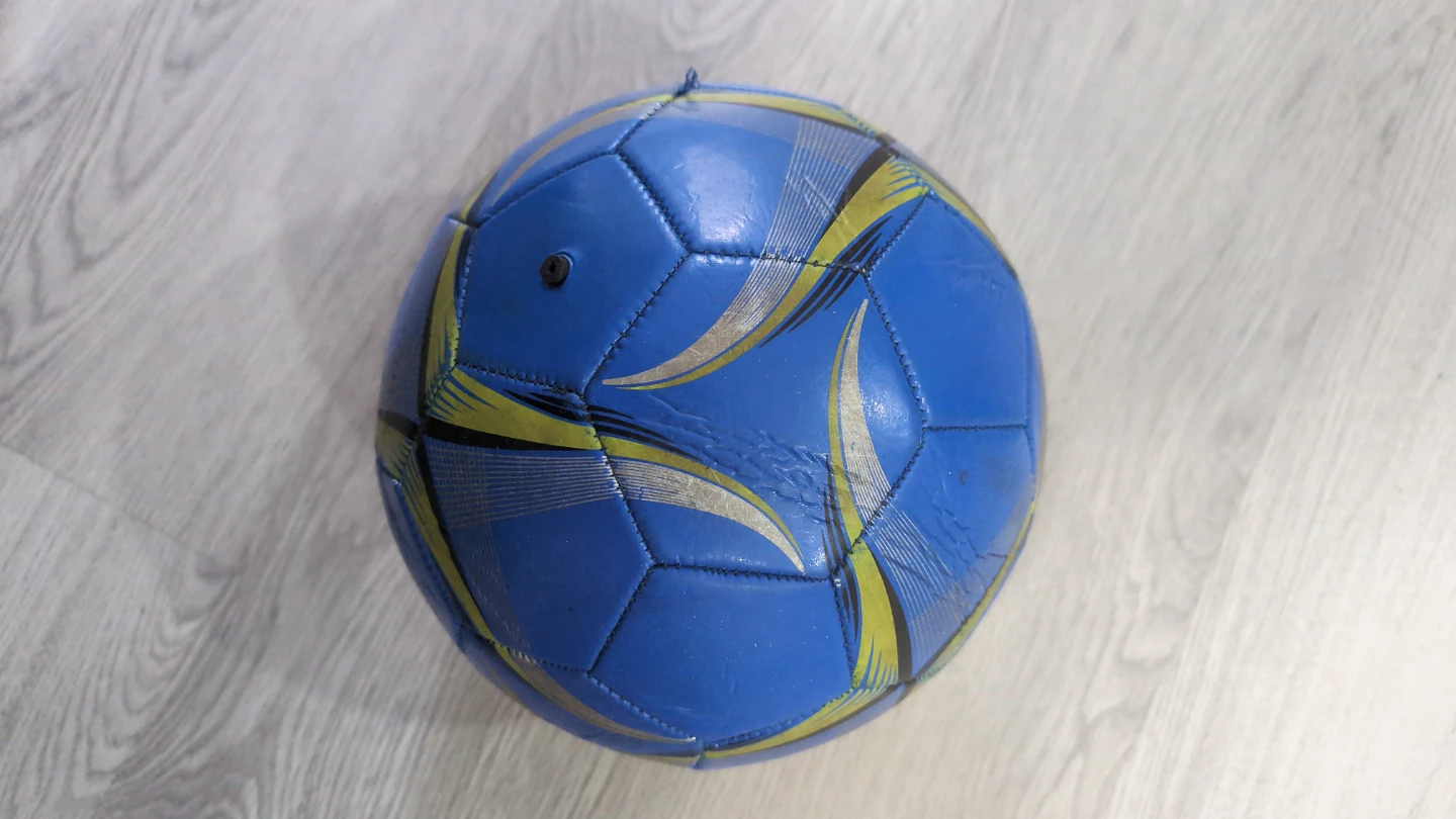 Blue and Green Montoy Soccer Ball - photo 2