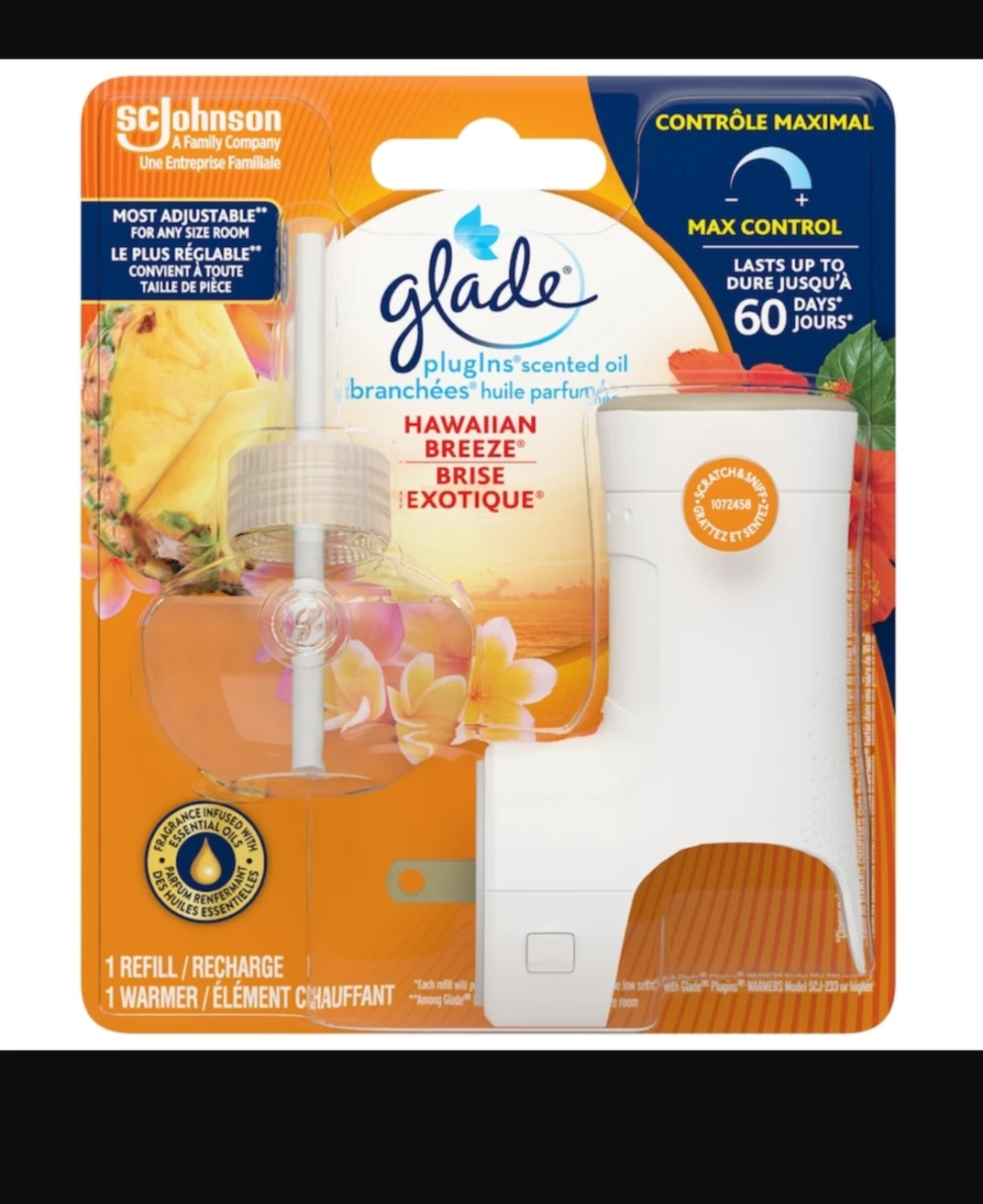 Glade PlugIns Scented Oil NEW Starter Kit