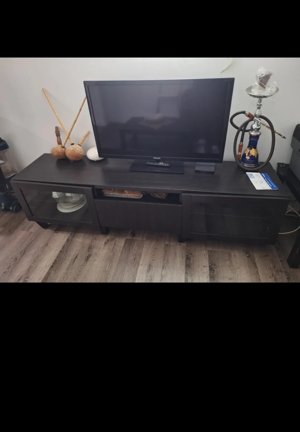 Dark Brown Entertainment Unit / TV Stand