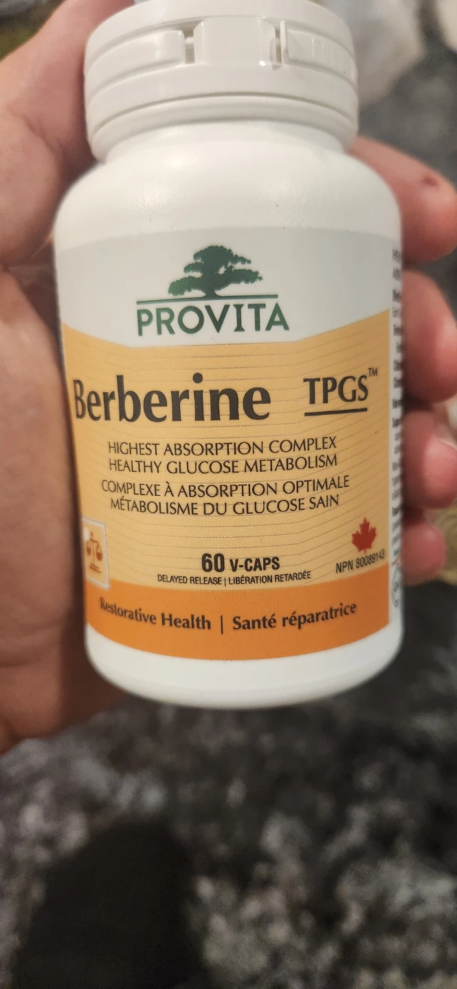 Provita Berberine TPGS 60 V-Caps