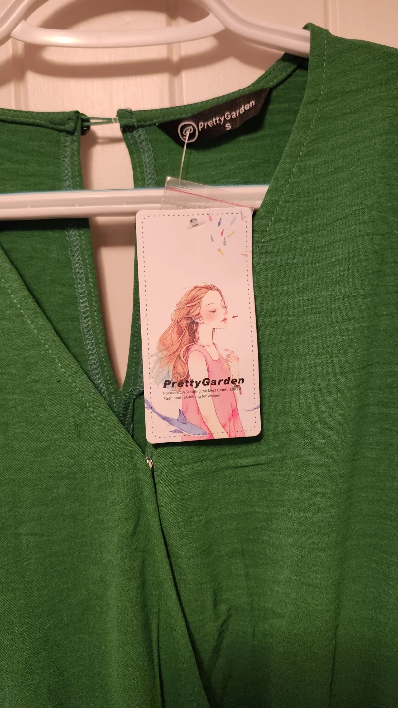 PrettyGarden Green Jumpsuit Size S - photo 3