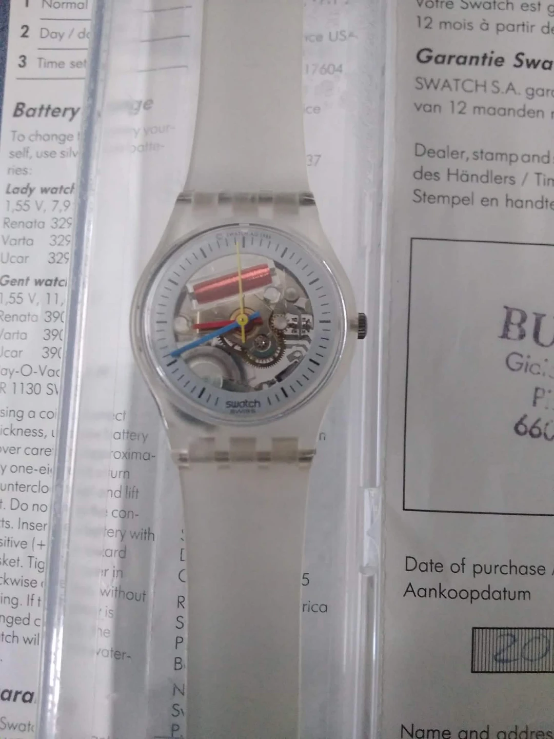 Womans Swatch  Watch