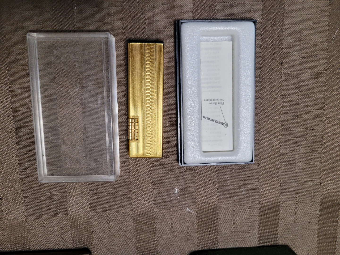 Vintage Dynasty Gold  Butane Gas Lighter - photo 2