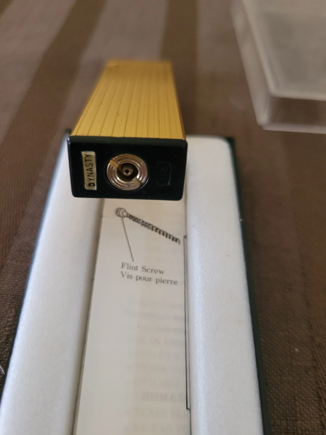 Vintage Dynasty Gold  Butane Gas Lighter - photo 3