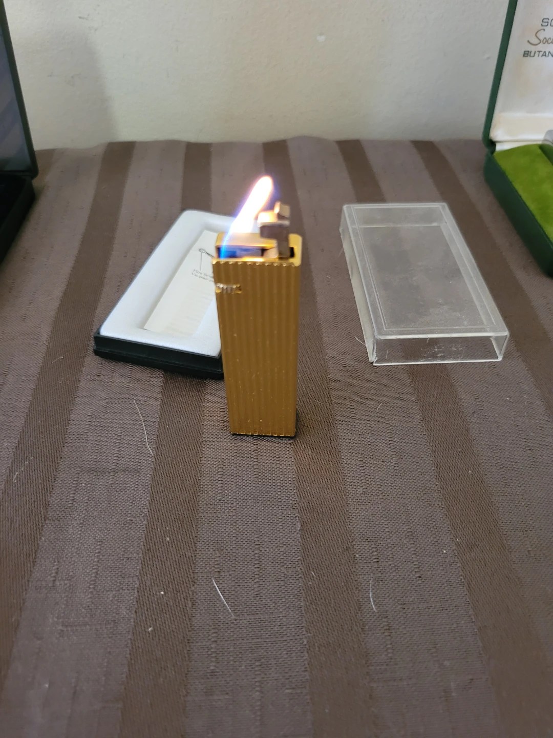 Vintage Dynasty Gold  Butane Gas Lighter - photo 4