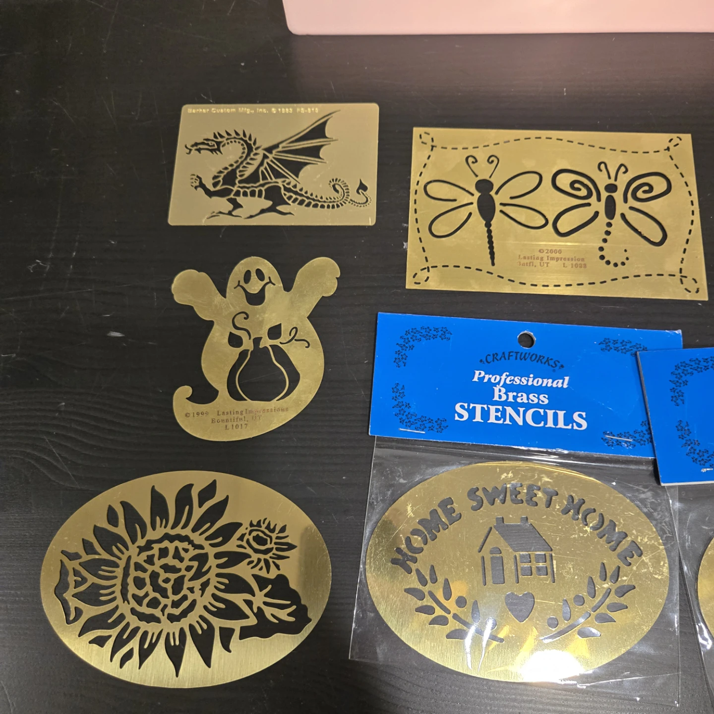 Light table with Brass Stencils - photo 2