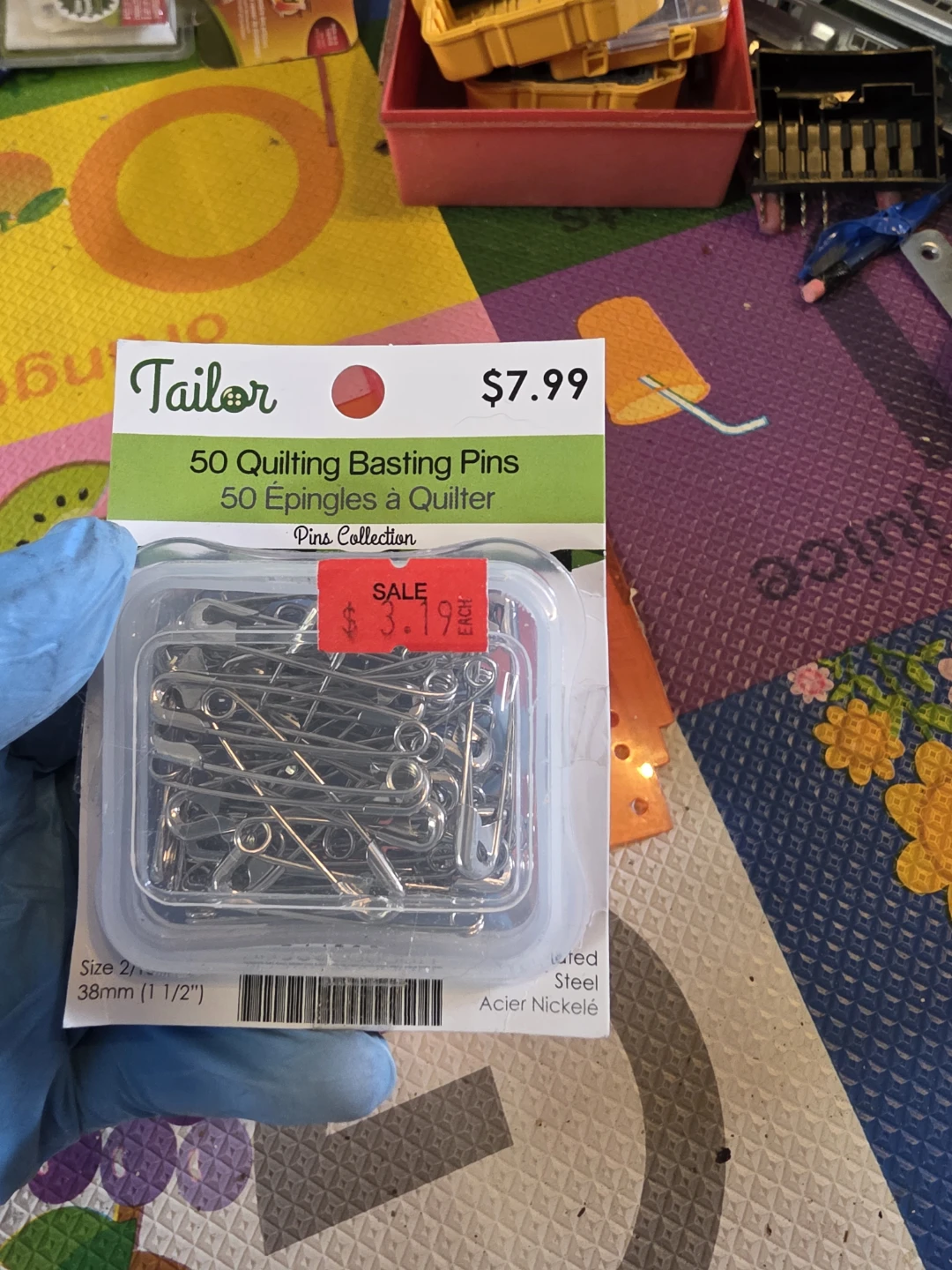 ⚽ Tailor 50 Quilting Basting Pins