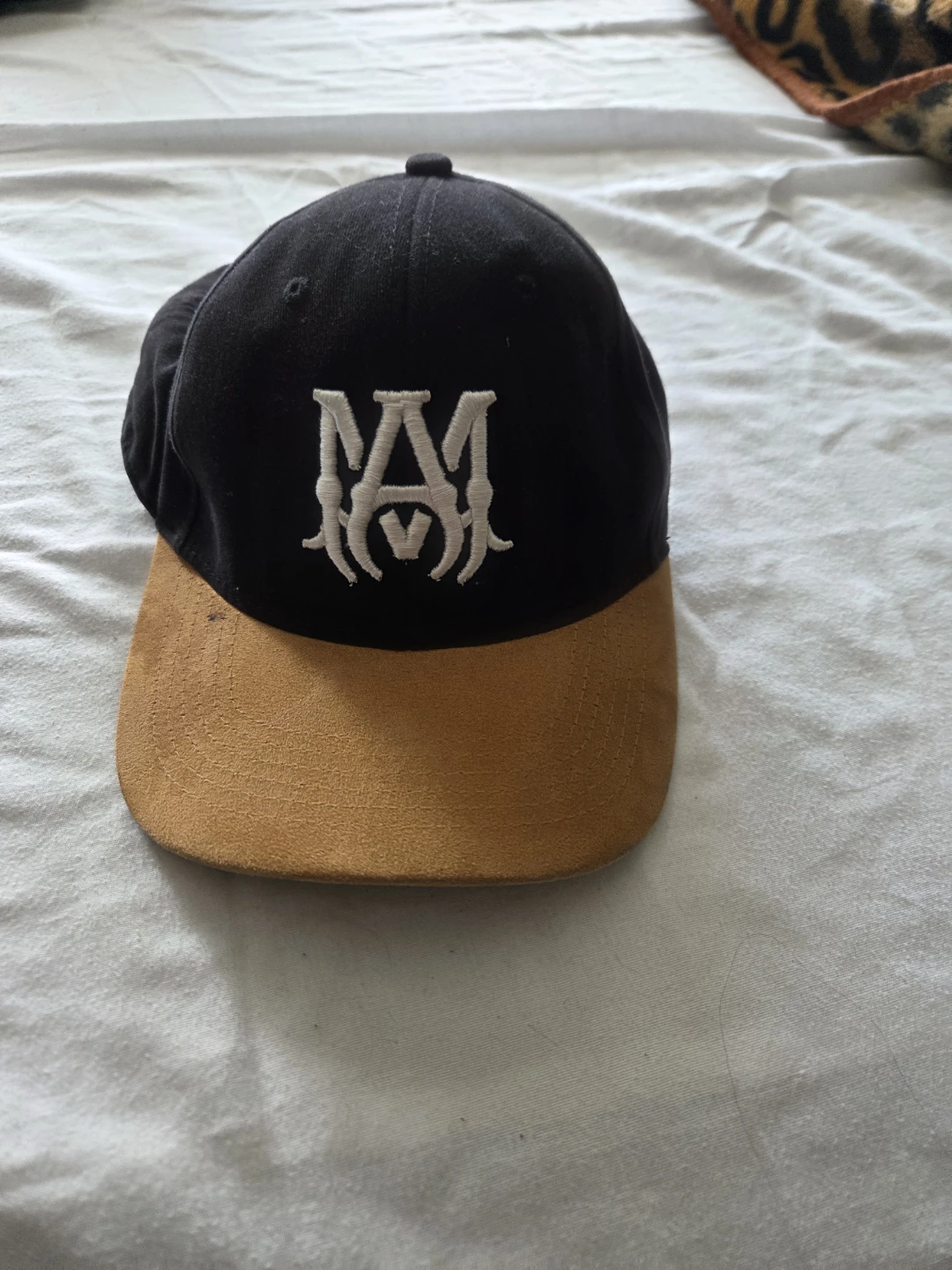 AMIRI Black & Tan Baseball Cap
