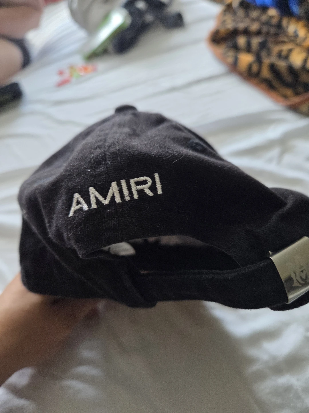 AMIRI Black & Tan Baseball Cap - photo 2