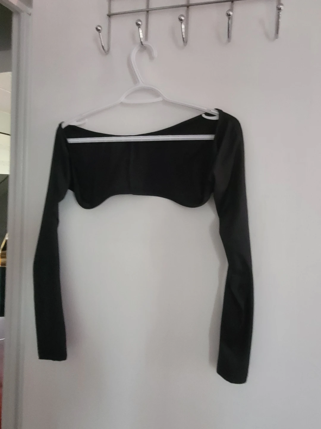 Black Shrug Top