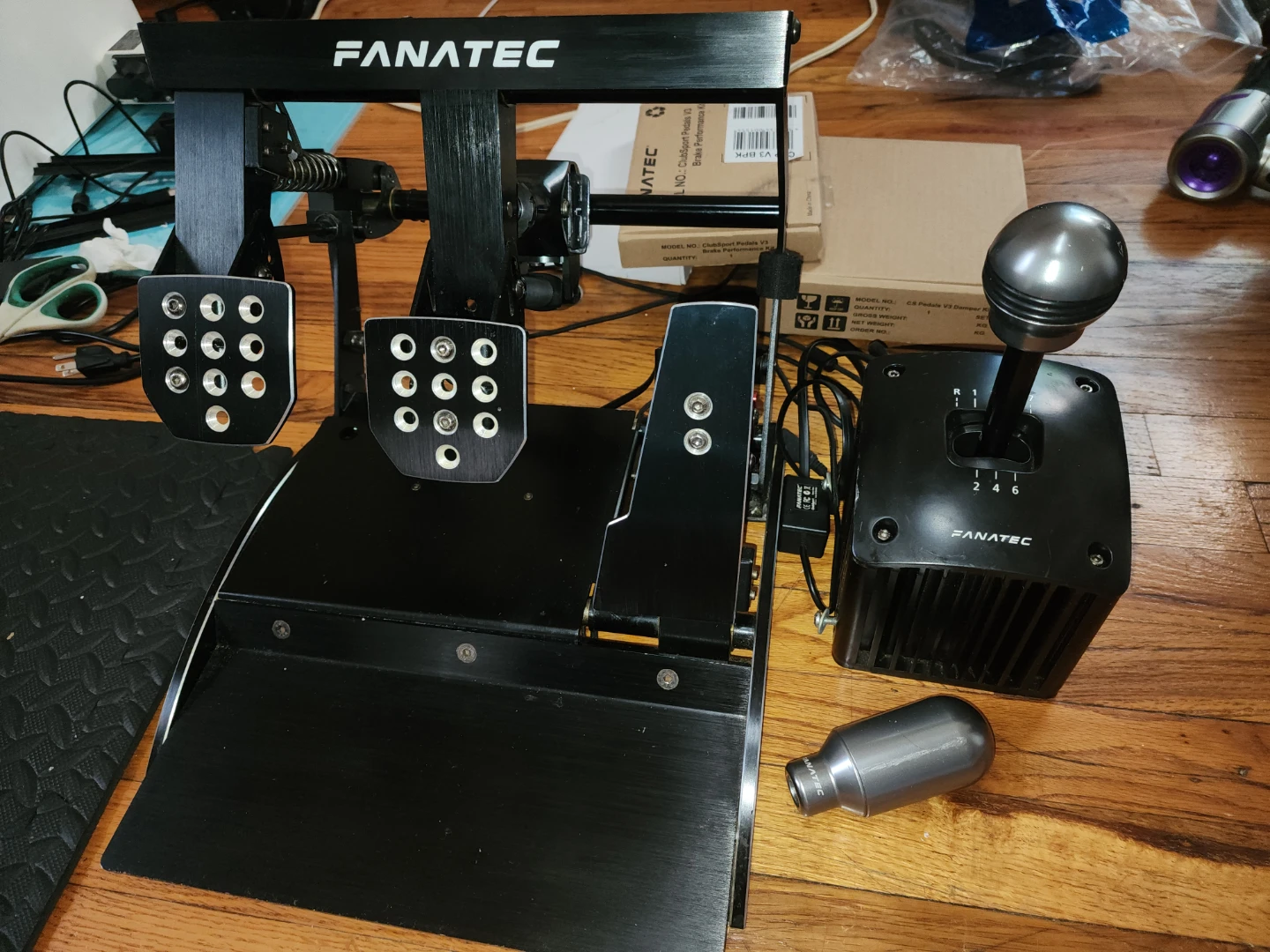 Fanatec ClubSport Pedals V3 + Extras