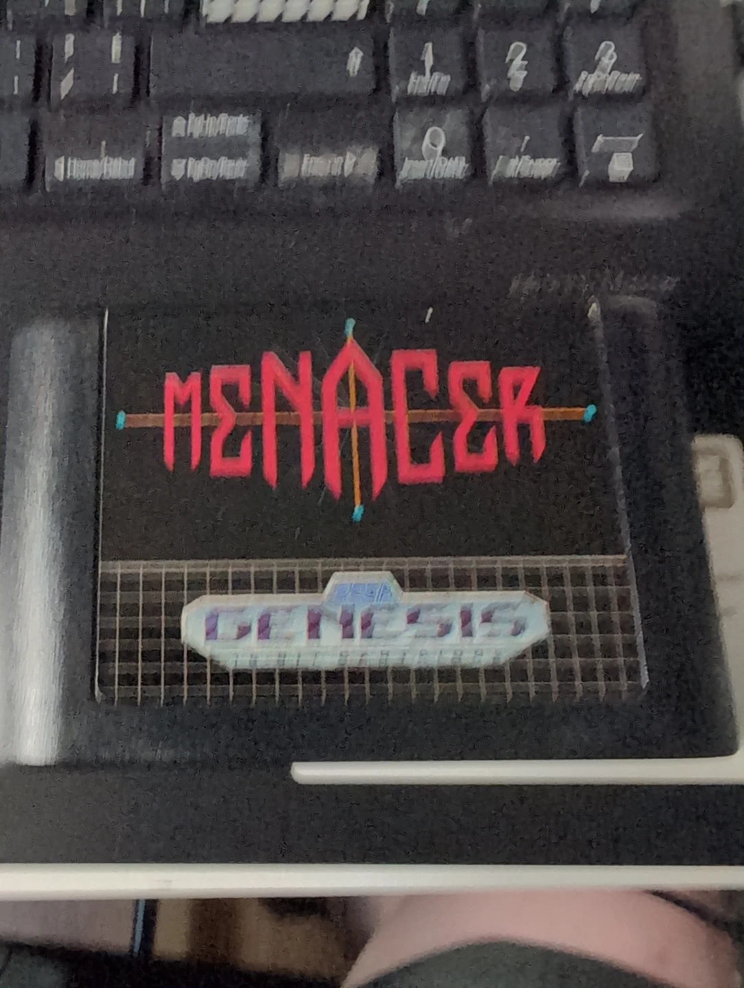 Menacer SEGA Genesis Game Sticker