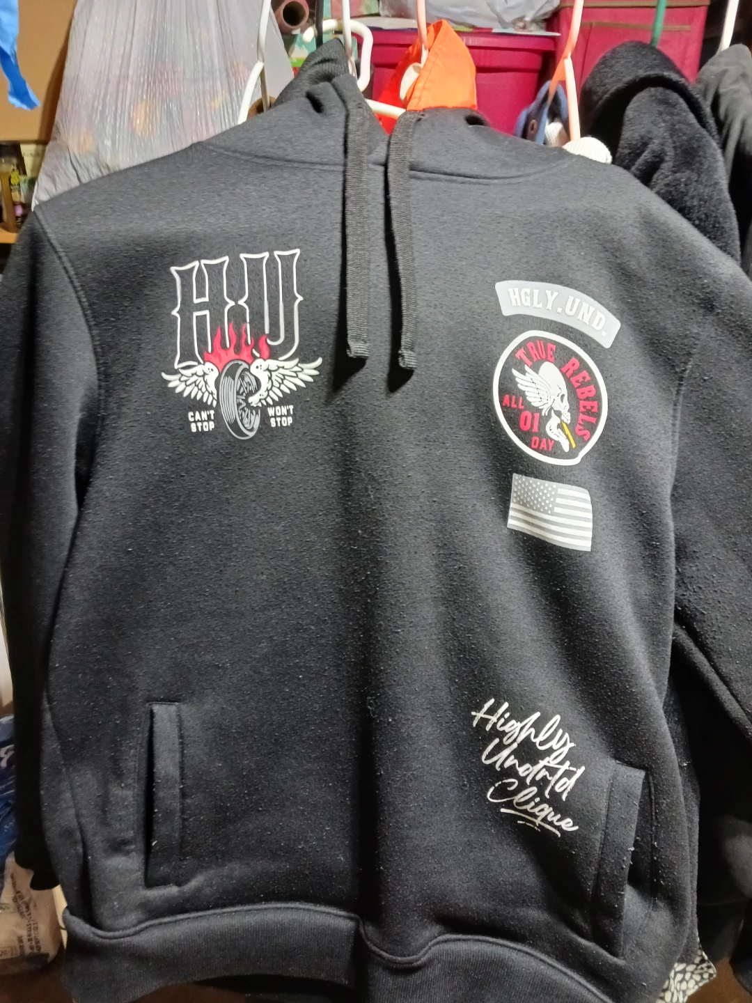 True Rebels Skull Hoodie soccer ⚽️