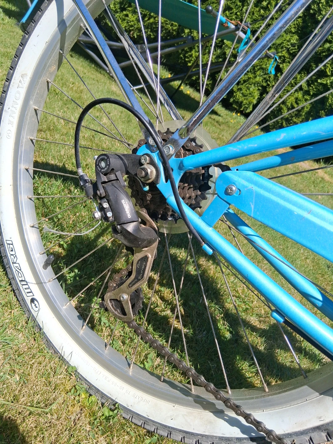 Blue Micargi Beach Cruiser Bicycle - photo 5