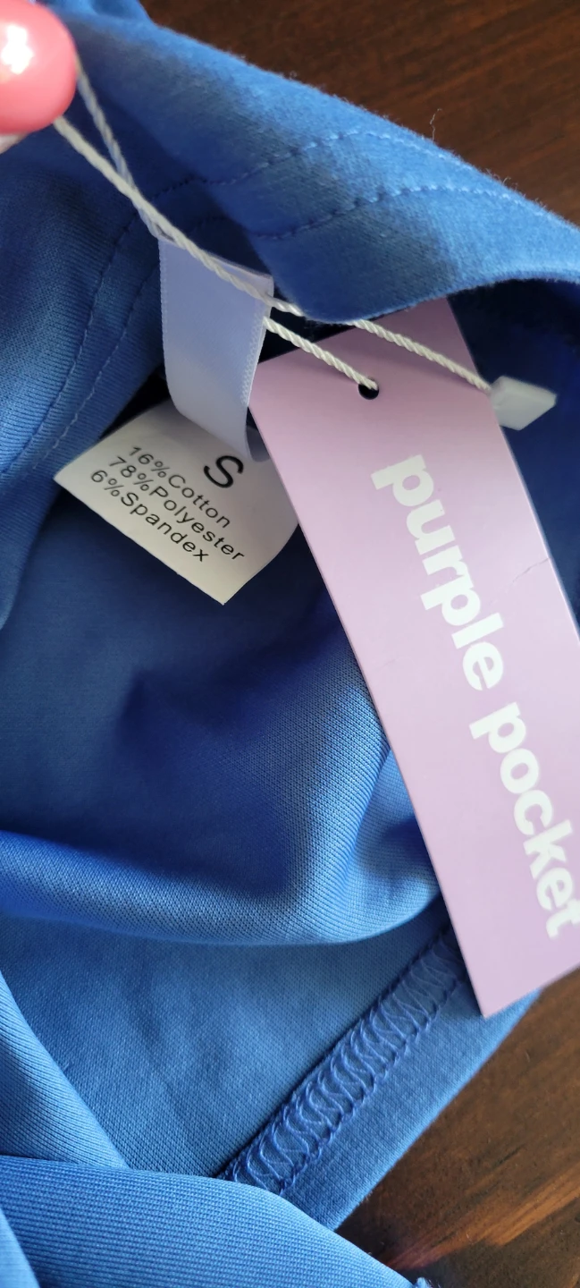 Purple Pocket Ruched Tie Dress - photo 2