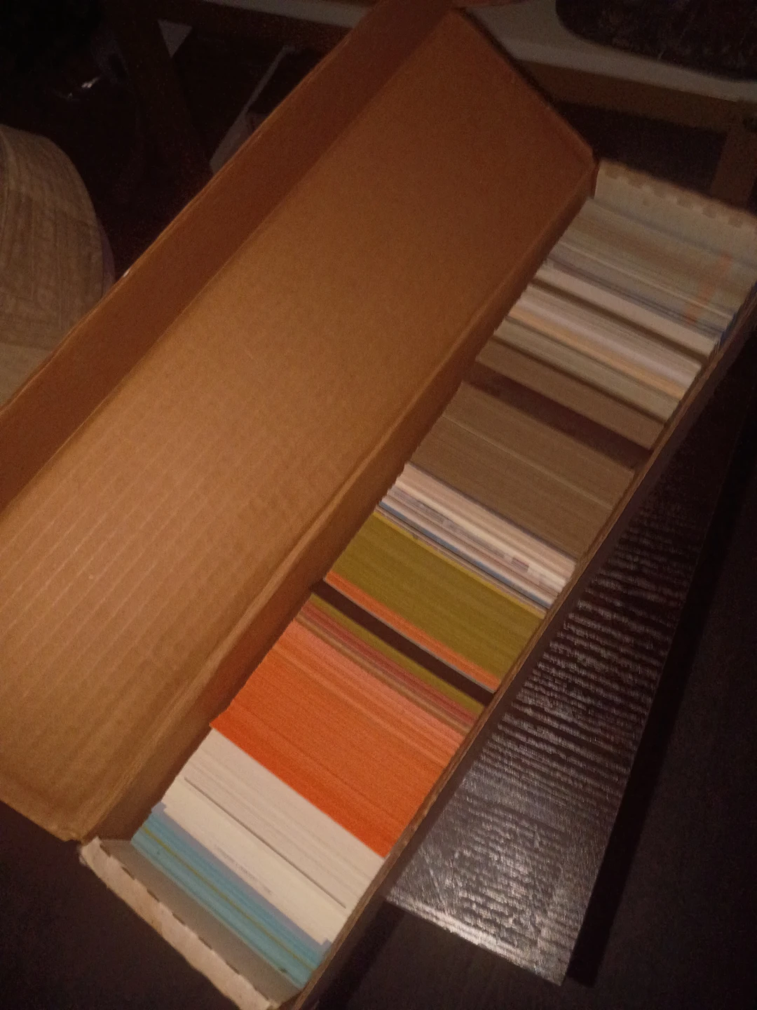 Baseball Card Collection Box 1980-1990