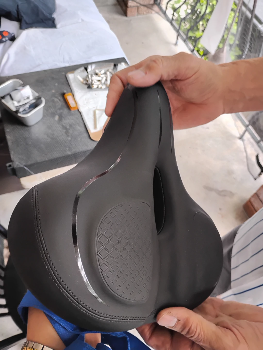 Black Bicycle Saddle ⚽ - photo 2