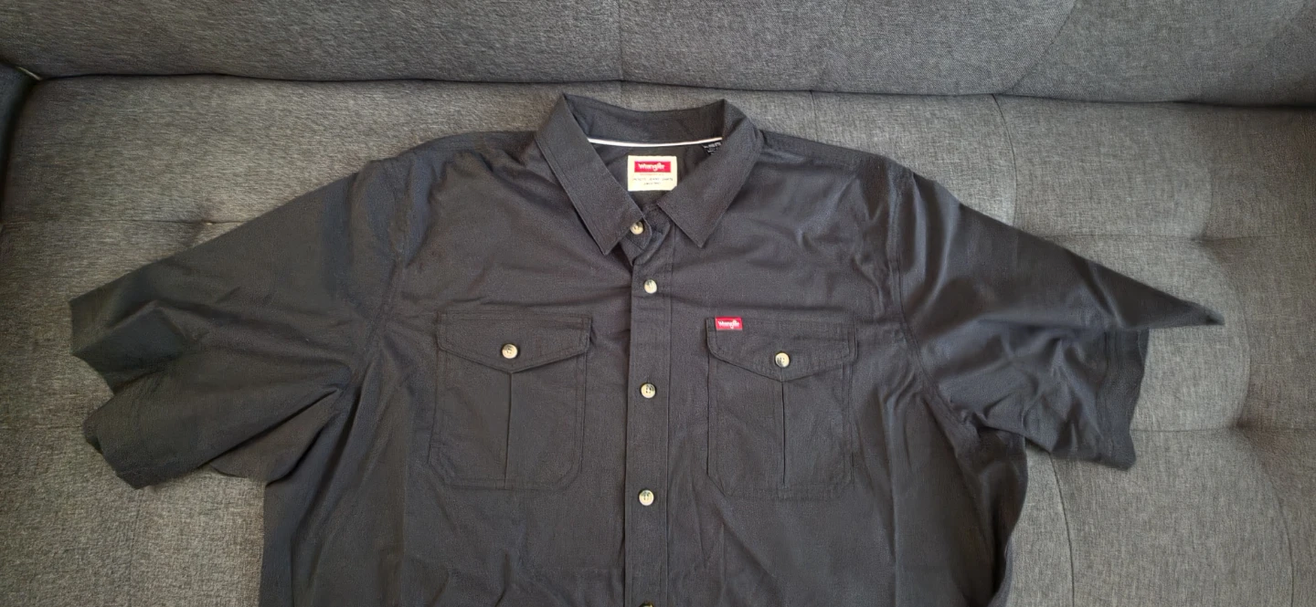 Wrangler Men's Short Sleeve Button-Up Shirt - photo 2