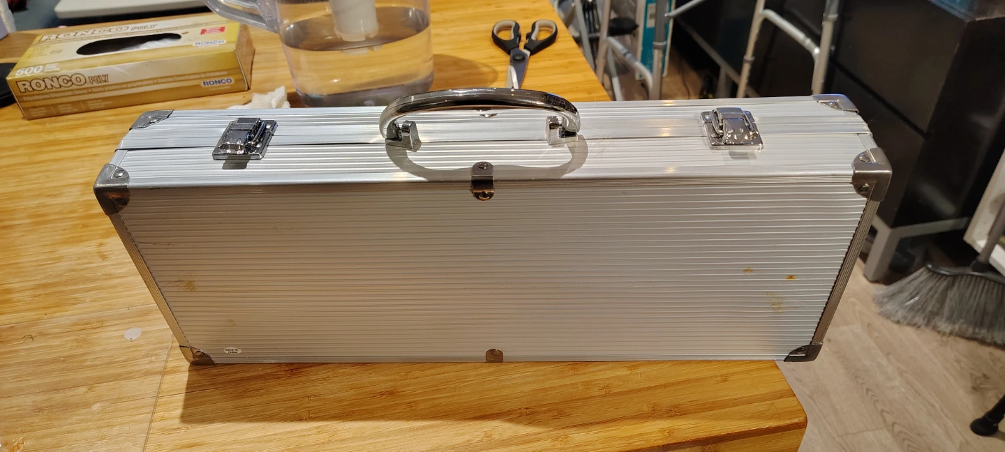 BBQ Tool Set in Aluminum Case - photo 2