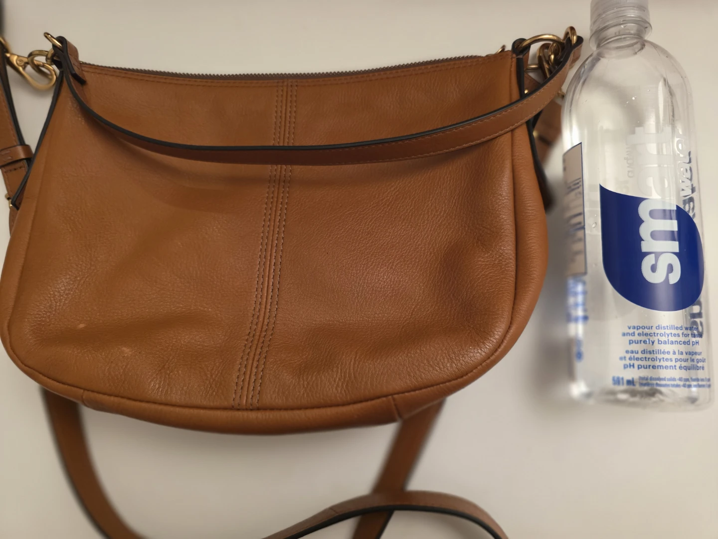 Brown Leather Crossbody Purse - photo 3
