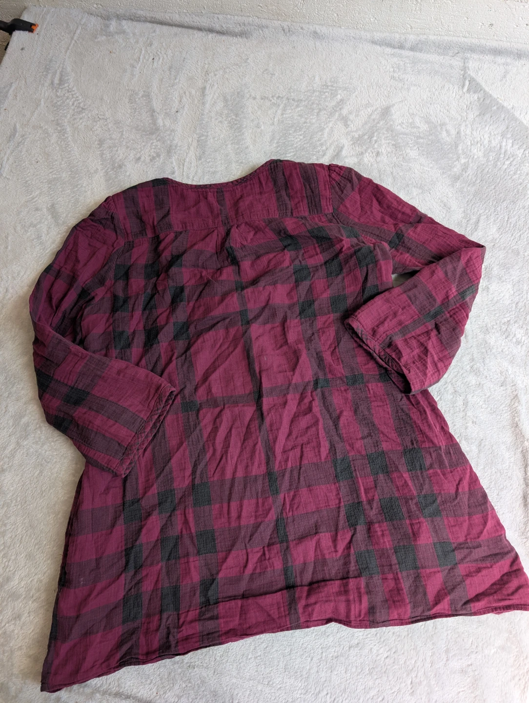 ⚽Burberry Brit Plaid Tunic Shirt - photo 5