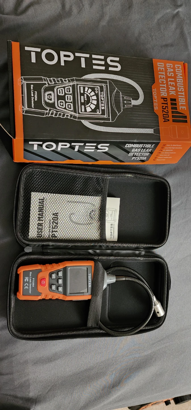TOPtes PT520A Combustible Gas Leak Detector