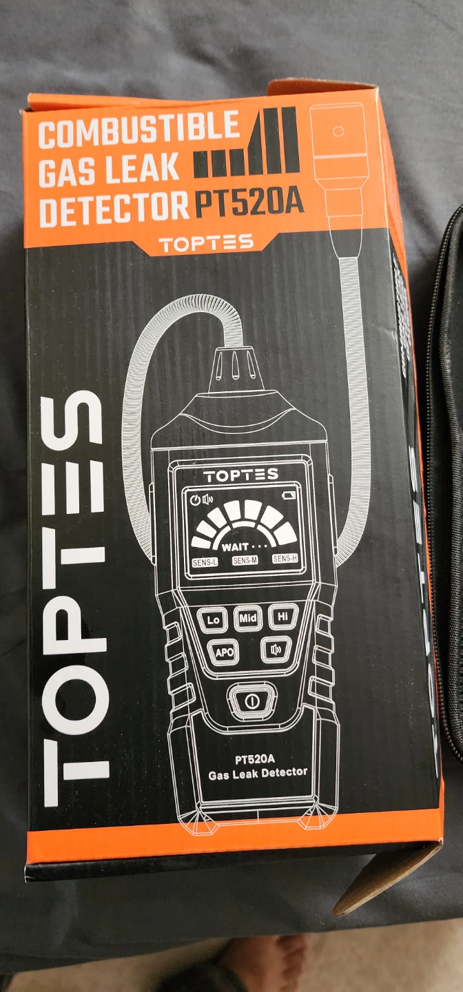 TOPtes PT520A Combustible Gas Leak Detector - photo 3