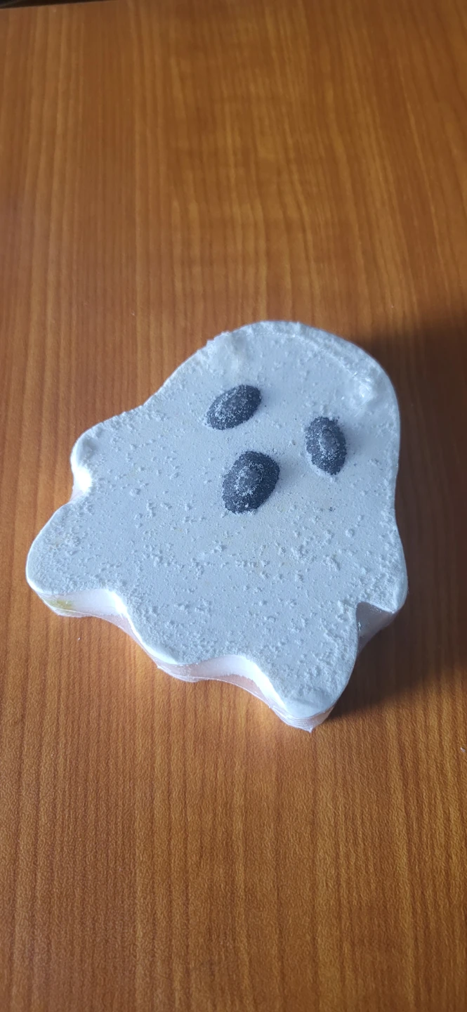 Ghost Shaped Bath Bomb