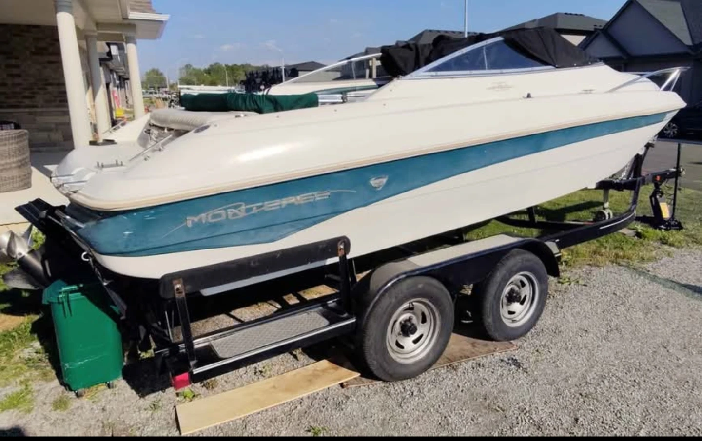 1998 Monterey montura 21 boat on Trailer - photo 3