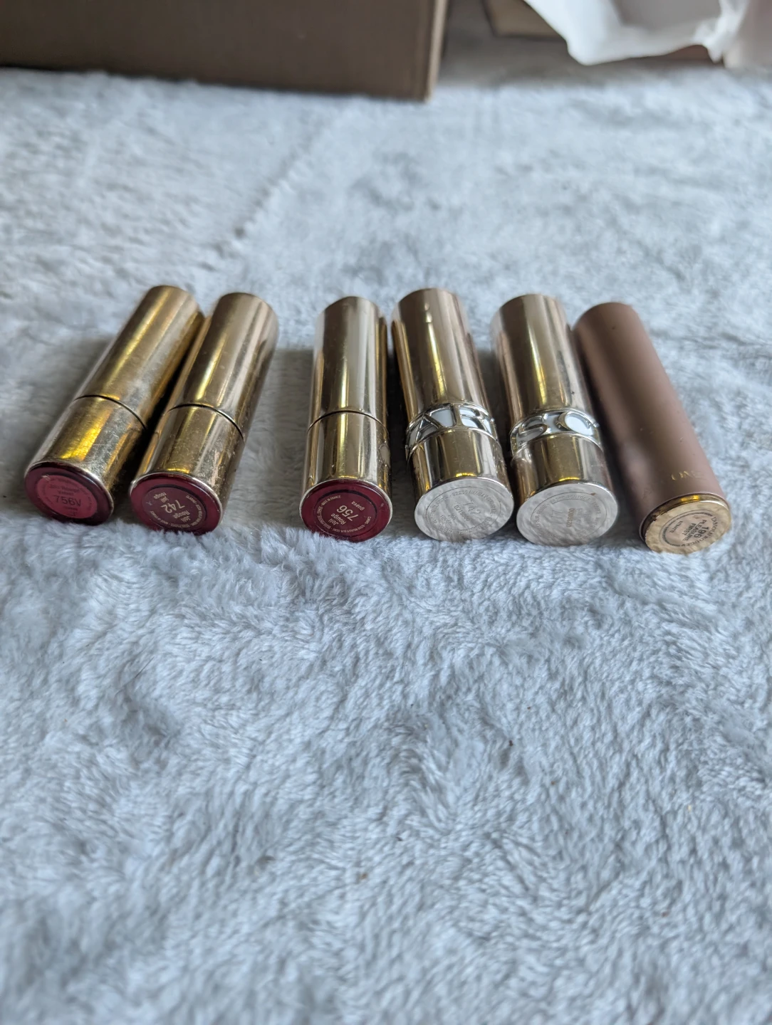 ⚽Lot of 6 Lipsticks Clarins lancome