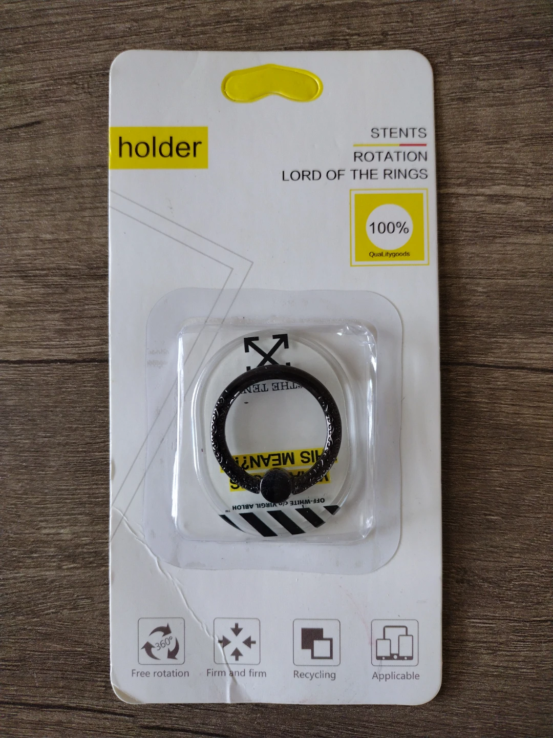 Cell Phone Ring Holder Stand