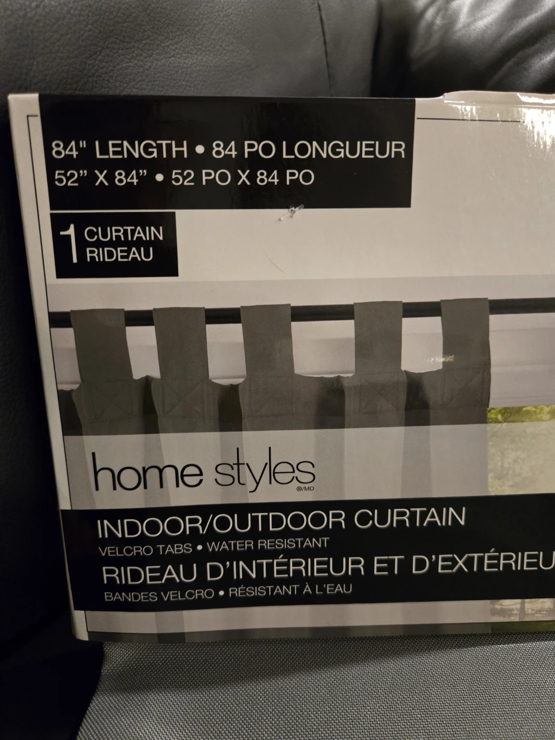 Home Styles Indoor/Outdoor Curtain 52" X 84" - photo 2