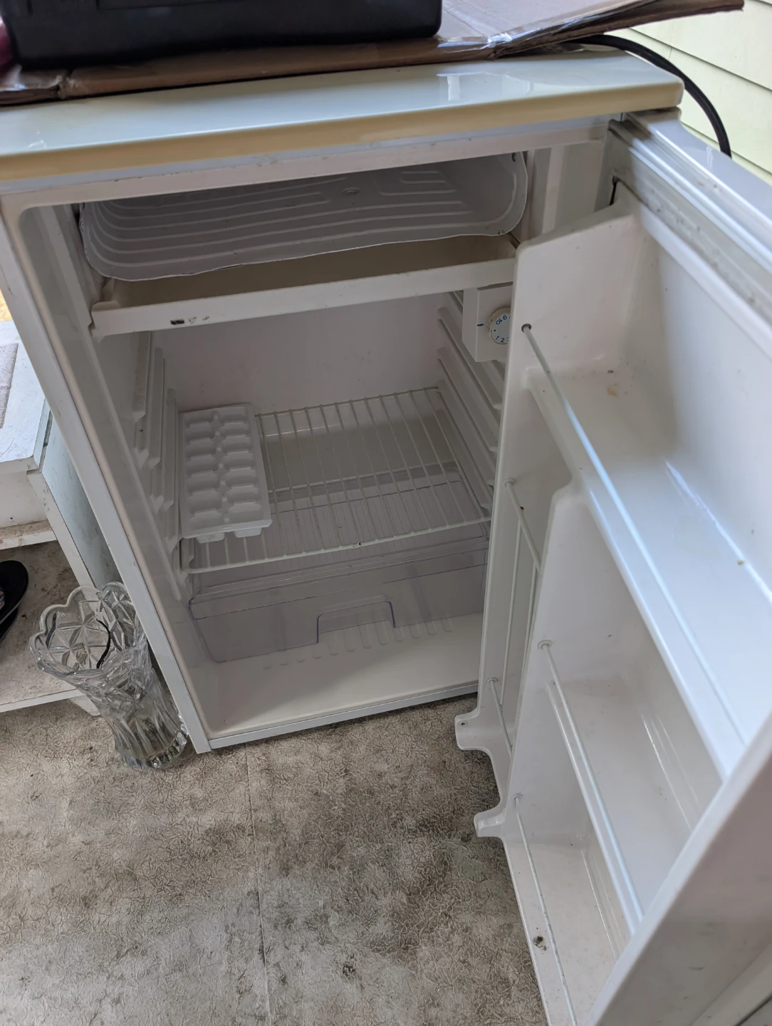 White Mini Fridge