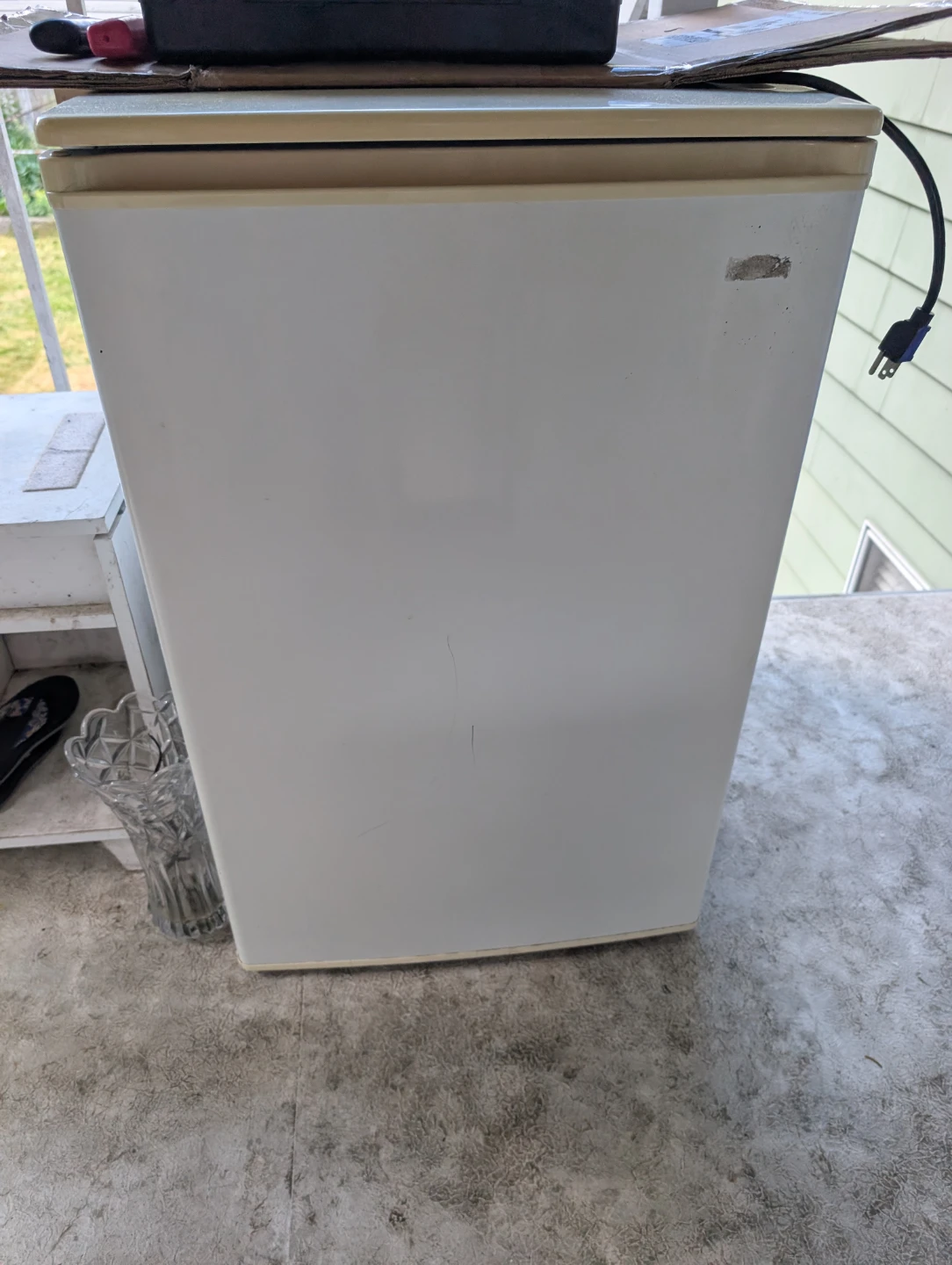 White Mini Fridge - photo 2