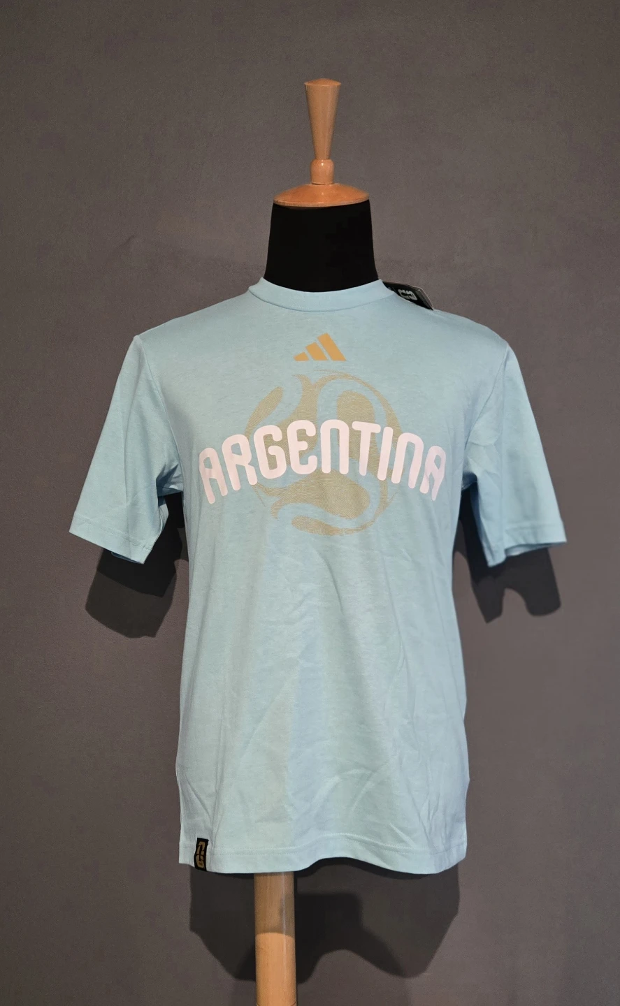 Adidas World Cup Soccer Argentina FIFA Football T-Shirt Size S