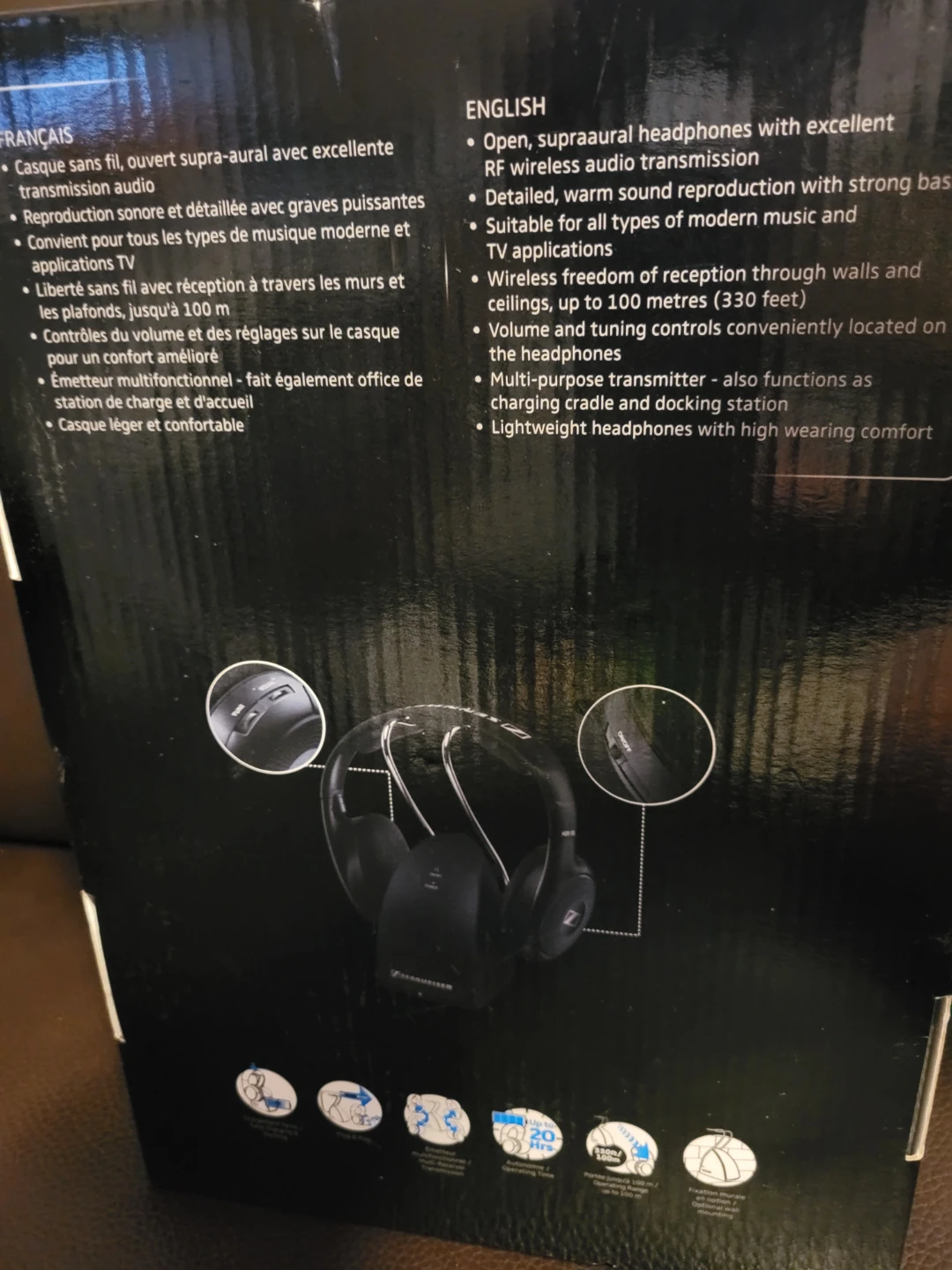 Sennheiser RS 135 Wireless Headphones - photo 5