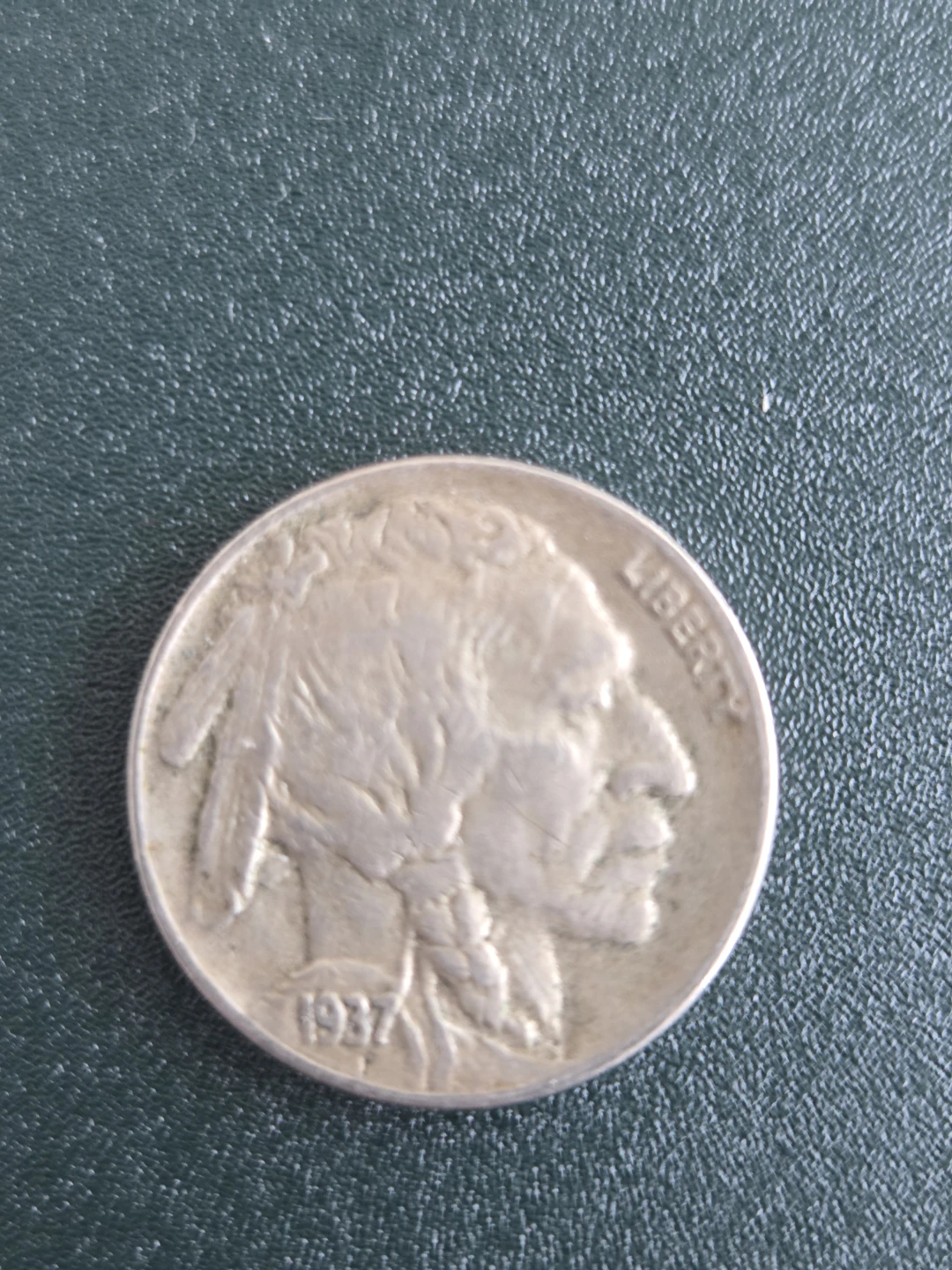 1937 Buffalo Nickel - Five Cents - photo 2