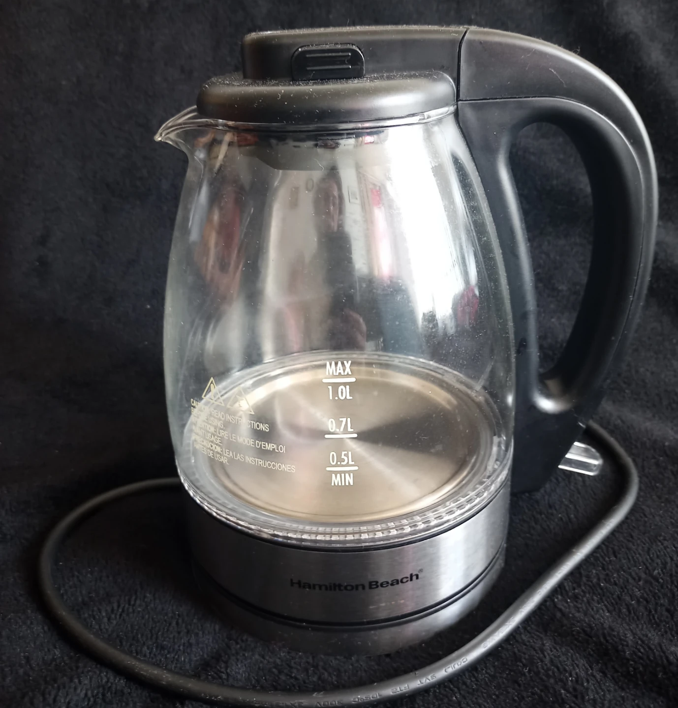 Hamilton Beach Glass Electric Kettle