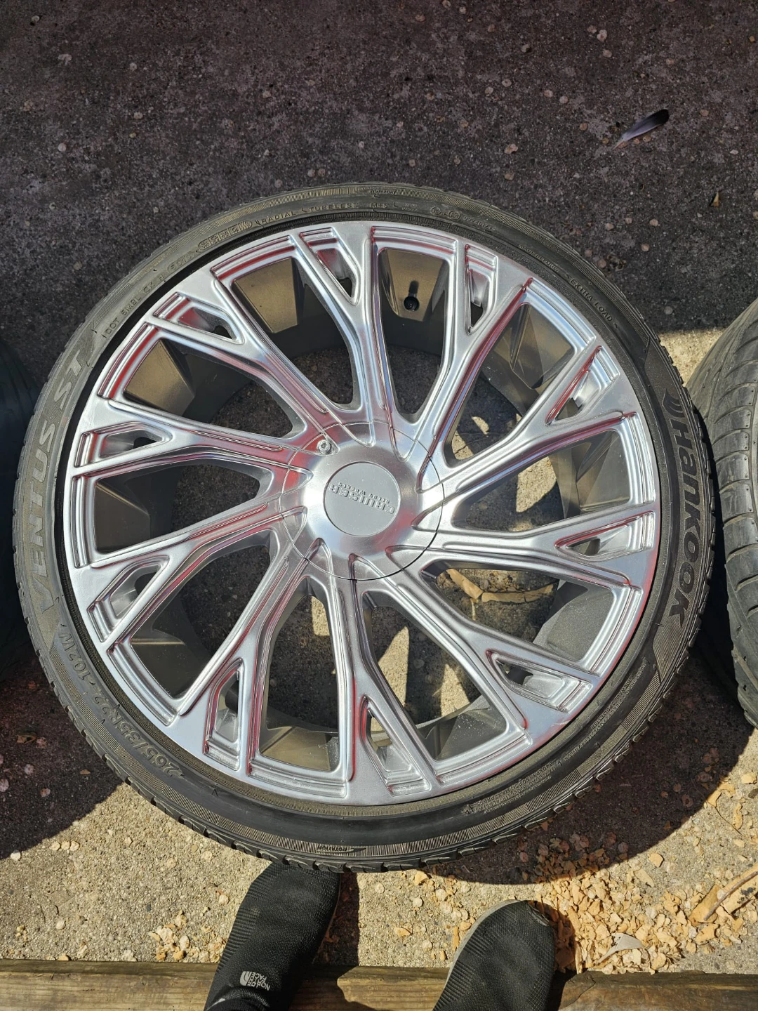 22 inch cruiser rims wheels 5x114.3 5x115 5x139.7 5x4.5 5x5.5 - photo 3