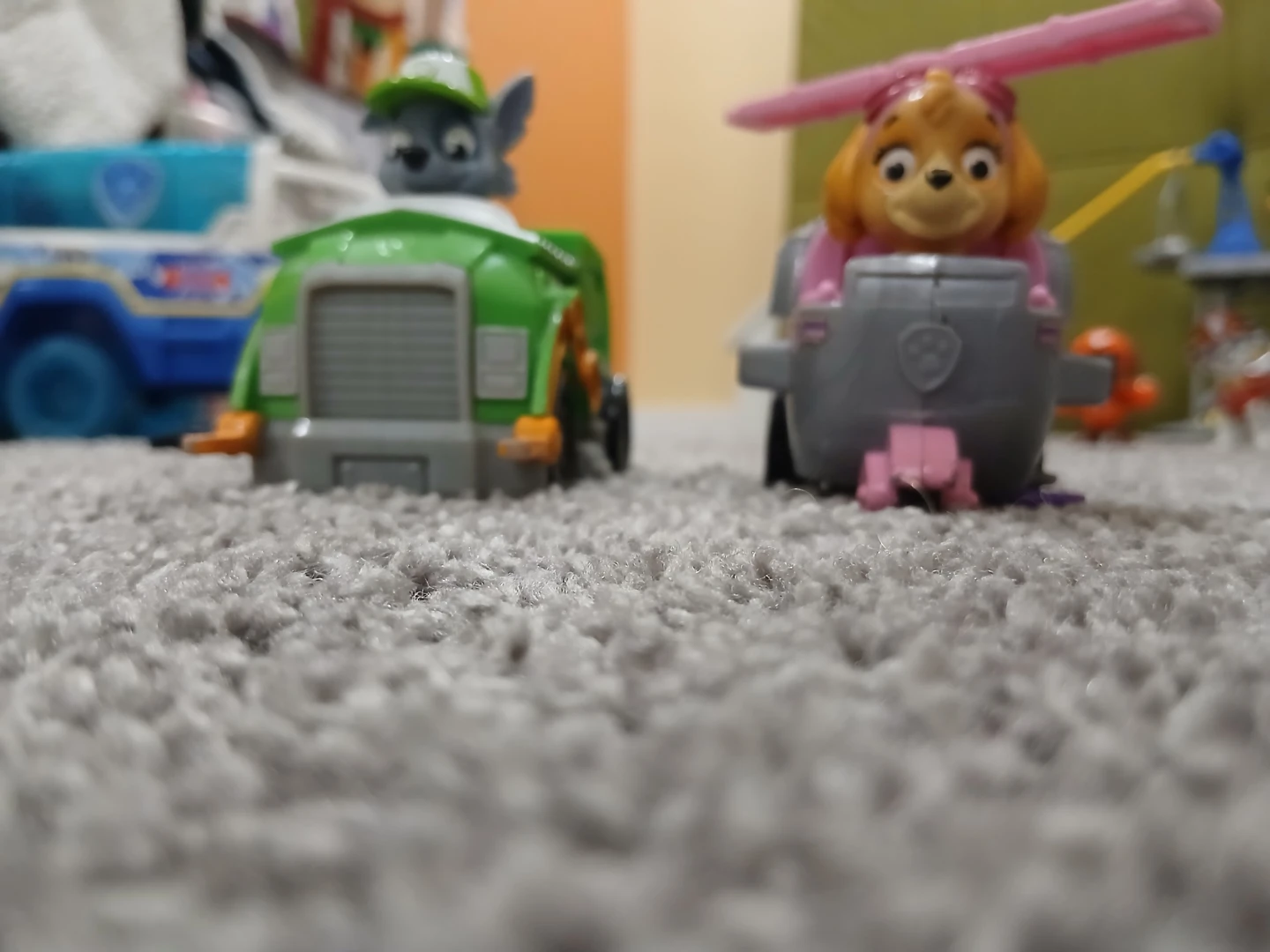 Paw Patrol Skye & Rocky Toy Vehicles