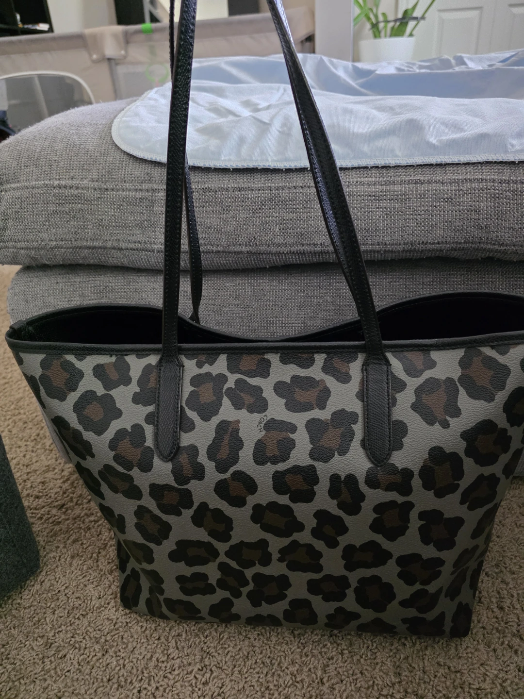 Large coach tote bag - photo 2