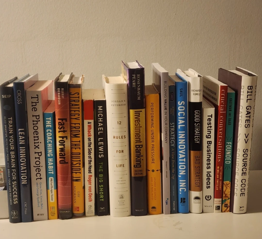 Collection of Business and Strategy Books