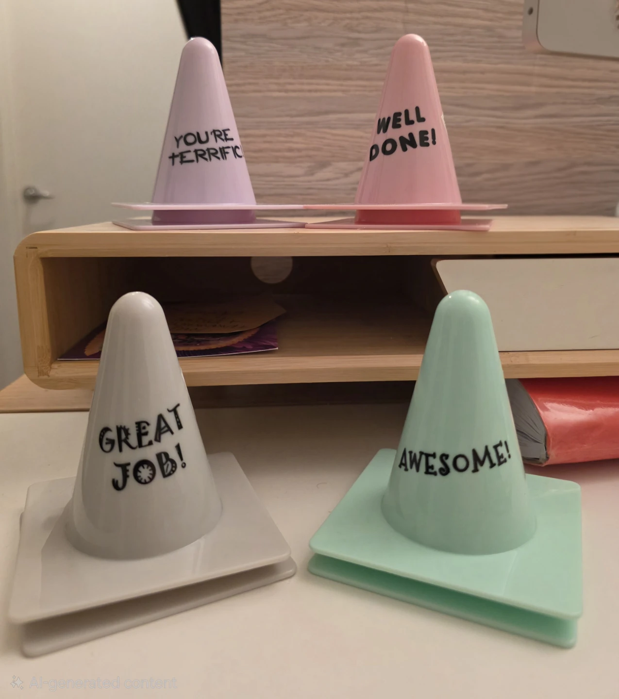 Set of NEW plastic Reward Markers or Encouragement Cones.