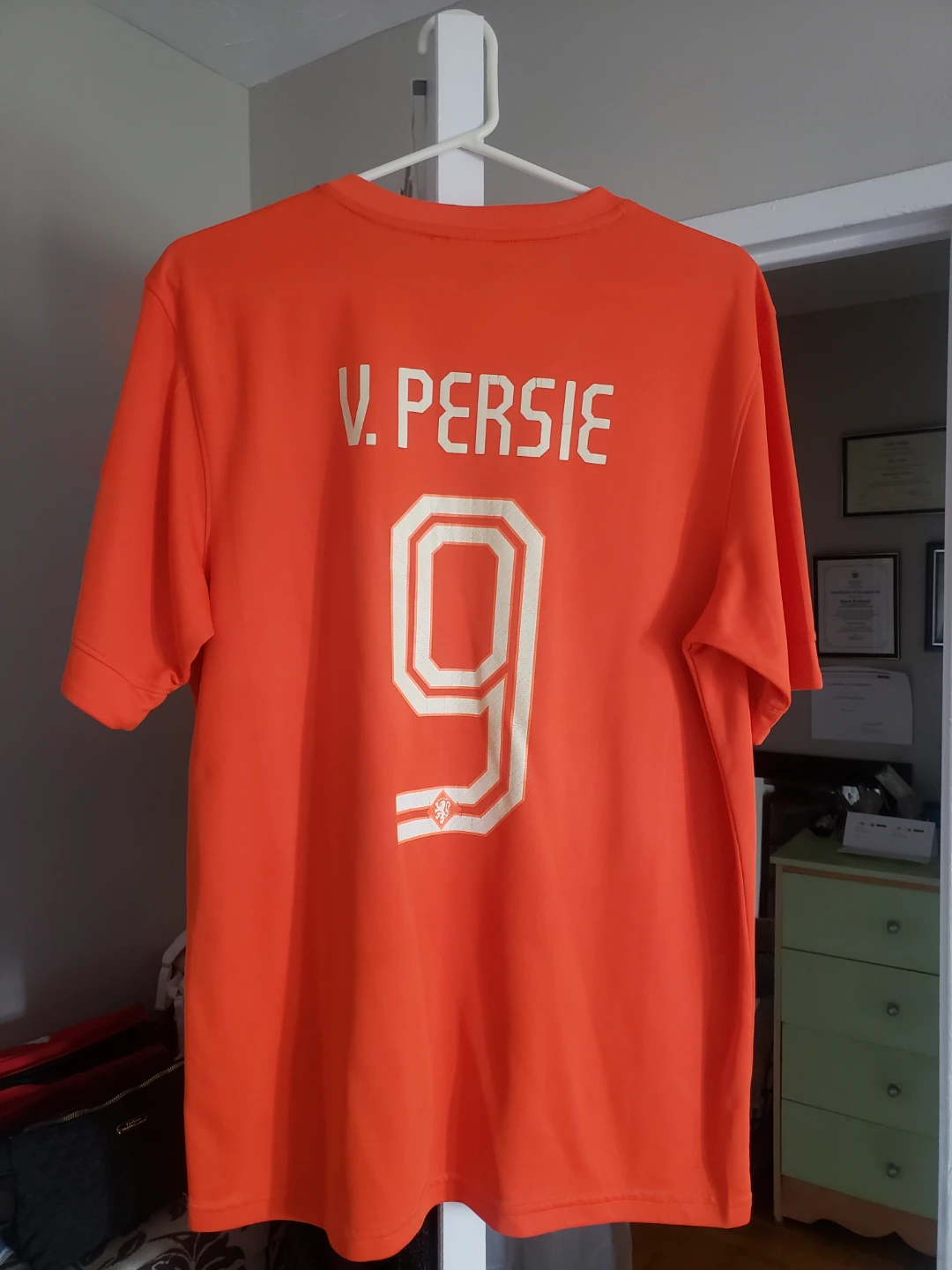 Netherlands Orange Soccer Jersey & Shorts V. Persie #9 - photo 2