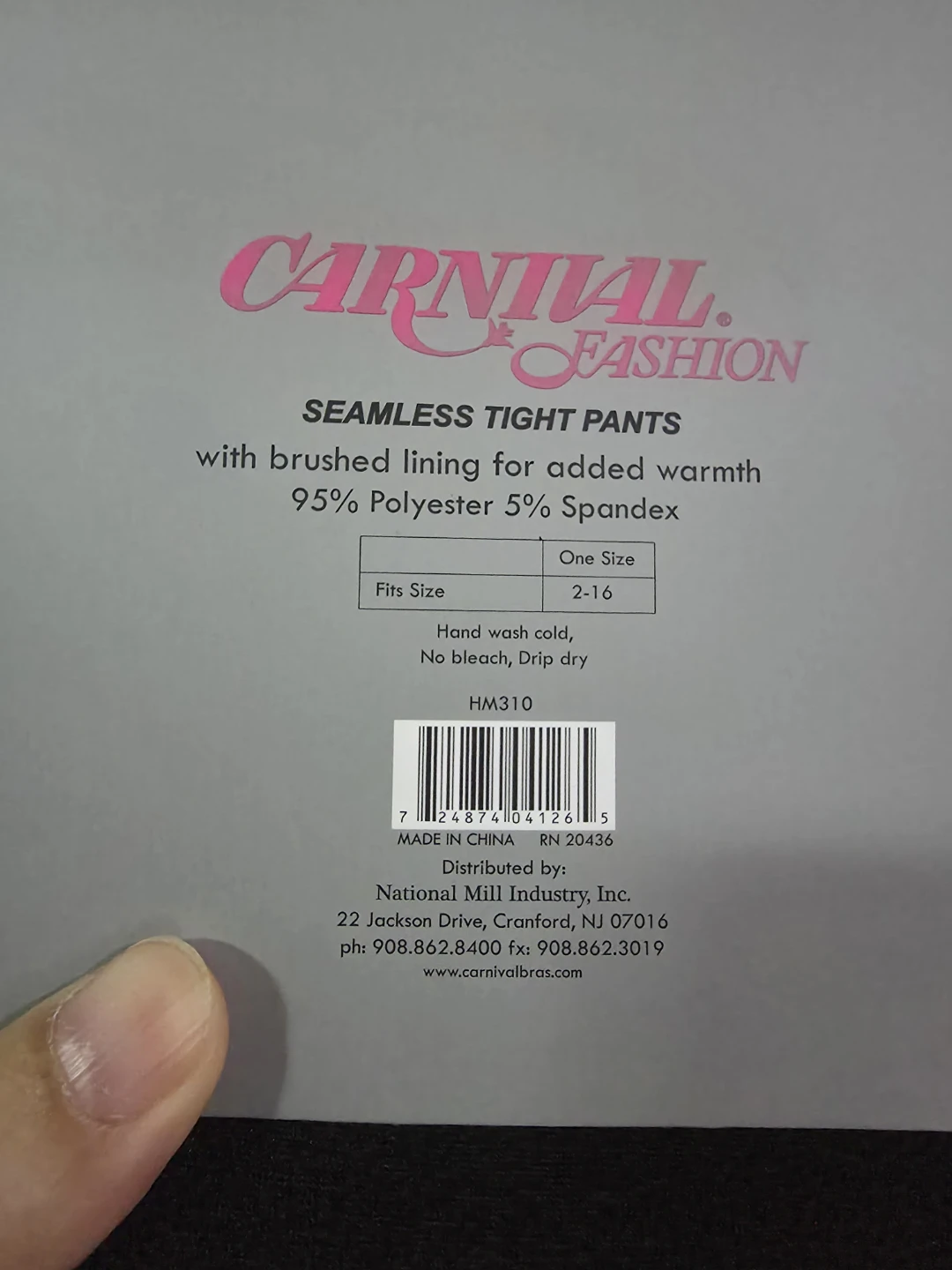 Carnival Fashion Seamless Tight Pants - photo 2